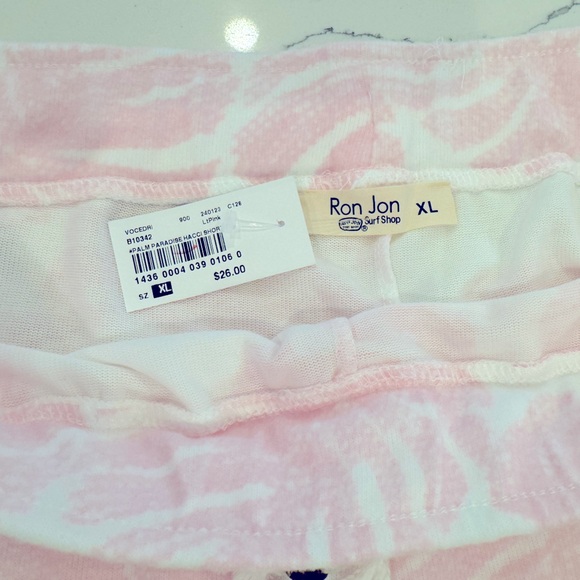 NWT Ron Jon Paradise Palm Hacci shorts xl - Picture 4 of 9